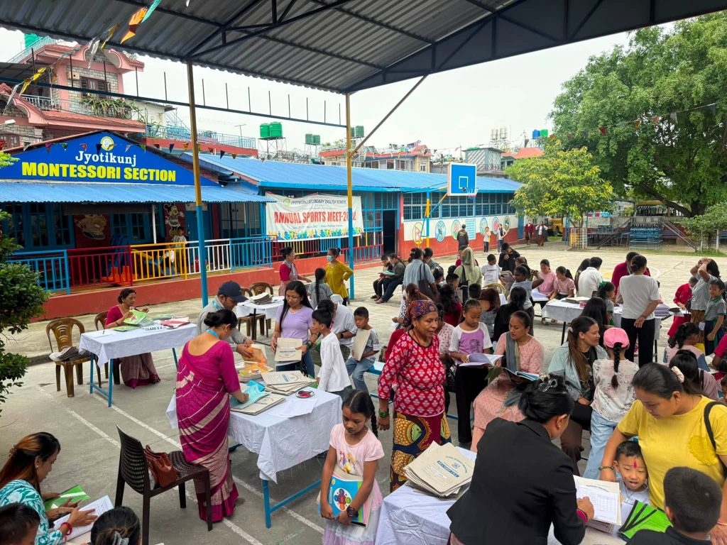 Result of class nursery to class 5